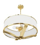 Hampton style pendant lamps - Orlicki Design Gerdo Gold + White Cream OR84825 - product 5