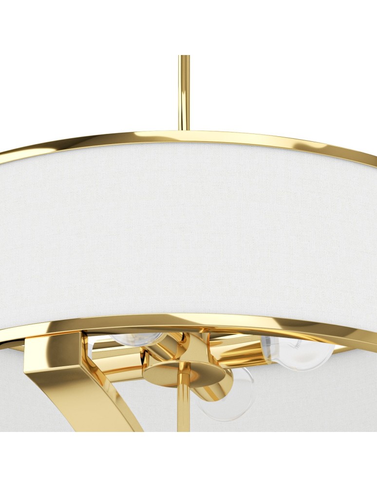 Hampton style pendant lamps - Orlicki Design Gerdo Gold + White Cream OR84825 - product kolory-swiatla.pl 6