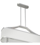 Hampton style pendant lamps - Orlicki Design Gerdo Ovale Cromo White Cream OR84849 - product 5