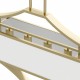 Orlicki Design Gerdo Ovale Old Gold Złoty Satynowy + Biały Kremowy OR84856