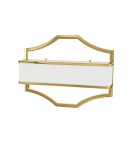 Hampton style wall lamps - Orlicki Design Gerdo Parette Gold + White Cream OR84832 - product 5