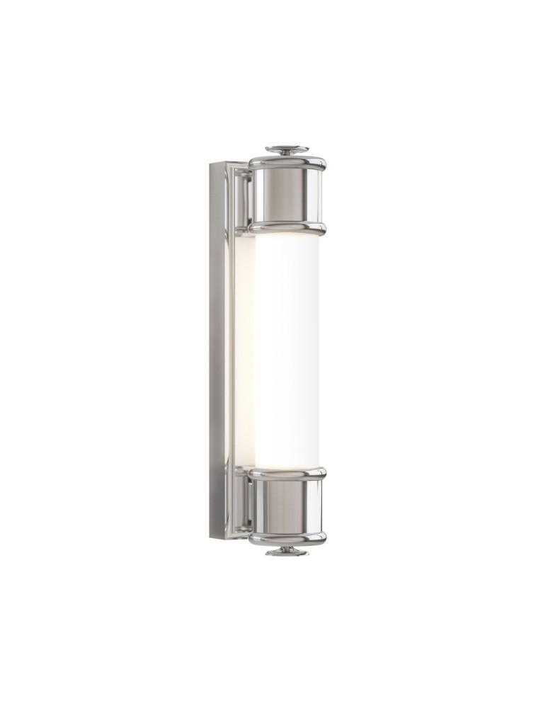 Glamour wall lamps - Orlicki Design Omi Parette Cromo 30 IP44 Matte White + Chrome OR85242 - product kolory-swiatla.pl 1