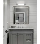 Bathroom wall lamps - Orlicki Design Omi Parette Nero 30 IP44 Matte White + Matte Black OR85280 - product 2