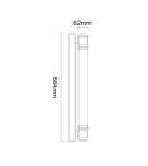 Glamour wall lamps - Orlicki Design Omi Parette Cromo 60 IP44 Matte White + Chrome OR85235 - product 5