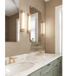 Bathroom wall lamps - Orlicki Design Omi Parette Gold 60 IP44 Gold + White Matte OR85259 - product 2