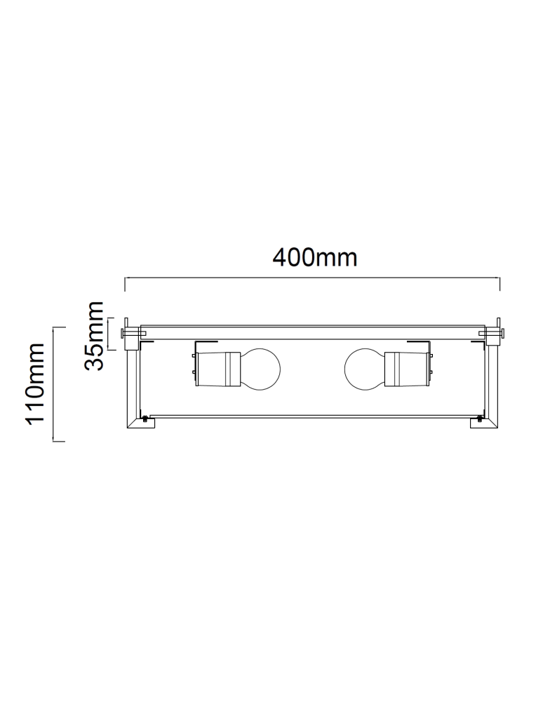 Hampton ceiling lamps - Orlicki Design Romi PL Cromo 40 White Cream + White Matte OR84948 - product kolory-swiatla.pl 4