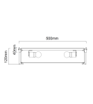 Hampton ceiling lamps - Orlicki Design Romi PL Cromo 50 White Cream + White Matte OR84924 - product 4