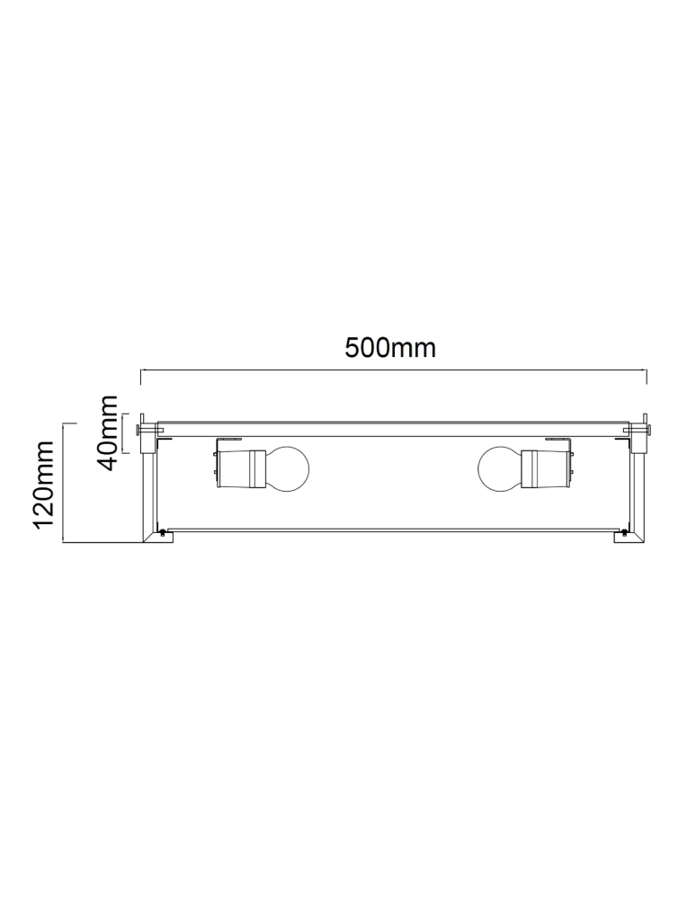 Hampton ceiling lamps - Orlicki Design Romi PL Cromo 50 White Cream + White Matte OR84924 - product kolory-swiatla.pl 4