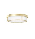 Hampton ceiling lamps - Orlicki Design Romi PL Old Gold 40 Satin Gold + White Cream OR84955 - product 1