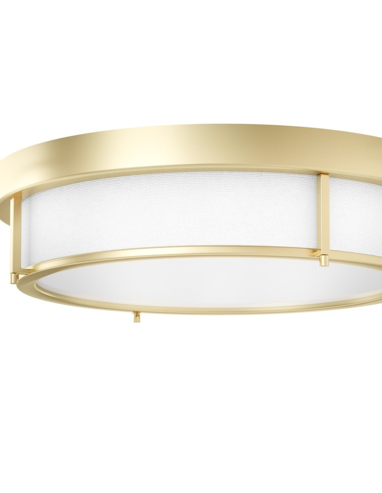 Hampton ceiling lamps - Orlicki Design Romi PL Old Gold 40 Satin Gold + White Cream OR84955 - product kolory-swiatla.pl 3