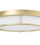 Hampton ceiling lamps - Orlicki Design Romi PL Old Gold 50 Satin Gold + White Cream OR84931 - product 3