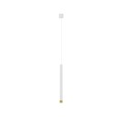 Pendant tube lamps - Orlicki Design Q I Bianco / Gold 40 Gold + White OR85150 - product 1