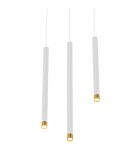 Pendant tube lamps - Orlicki Design Q I Bianco / Gold 40 Gold + White OR85150 - product 4