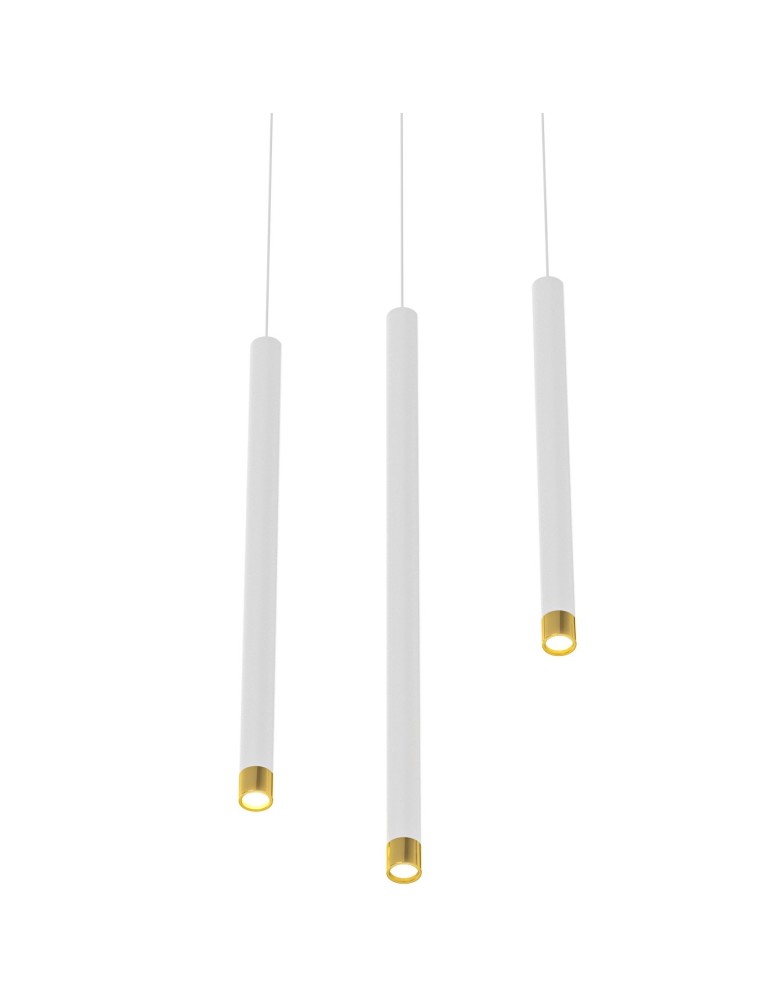 Pendant tube lamps - Orlicki Design Q I Bianco / Gold 50 Gold + White OR85167 - product kolory-swiatla.pl 4