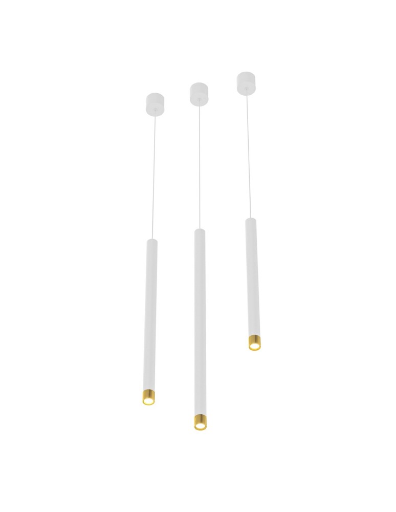 Pendant tube lamps - Orlicki Design Q I Bianco / Gold 50 Gold + White OR85167 - product kolory-swiatla.pl 5
