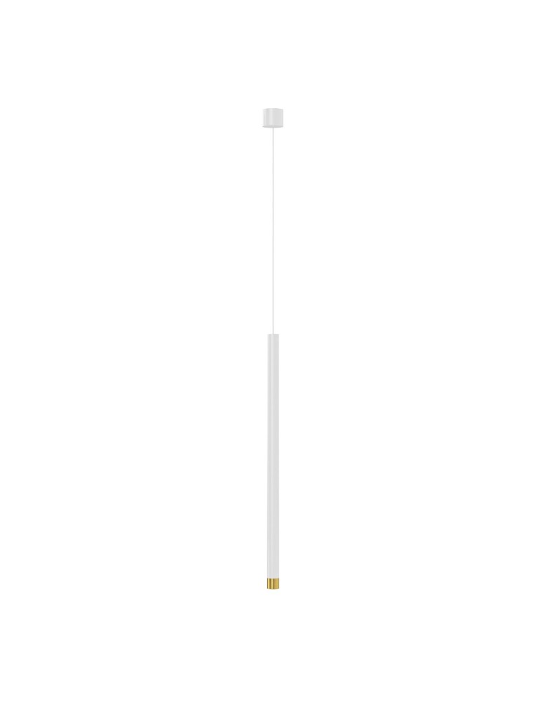 Pendant tube lamps - Orlicki Design Q I Bianco / Gold 60 Gold + White OR85174 - product kolory-swiatla.pl 1