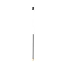 Pendant tube lamps - Orlicki Design Q I Nero / Gold 50 Gold + Black OR85112 - product 1