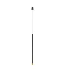 Pendant tube lamps - Orlicki Design Q I Nero / Gold 60 Gold + Black OR85129 - product 1