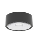 LED ceiling luminaires - Orlicki Design Neo Nero Slim LED / Ufo Cromo Chrome + Matte Black OR84009 - product 1