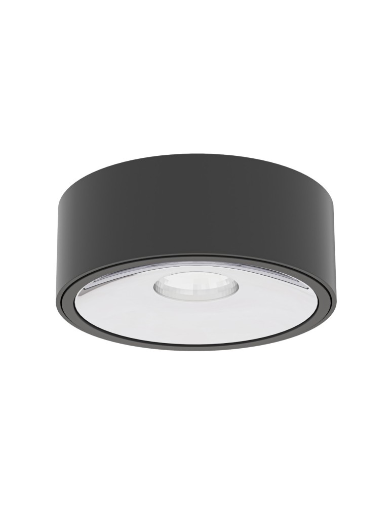 LED ceiling luminaires - Orlicki Design Neo Nero Slim LED / Ufo Cromo Chrome + Matte Black OR84009 - product kolory-swiatla.pl 1