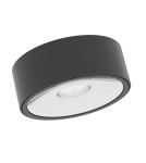 LED ceiling luminaires - Orlicki Design Neo Nero Slim LED / Ufo Cromo Chrome + Matte Black OR84009 - product 3