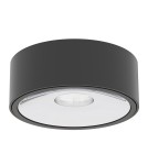 LED ceiling luminaires - Orlicki Design Neo Nero Slim LED / Ufo Cromo Chrome + Matte Black OR84009 - product 4