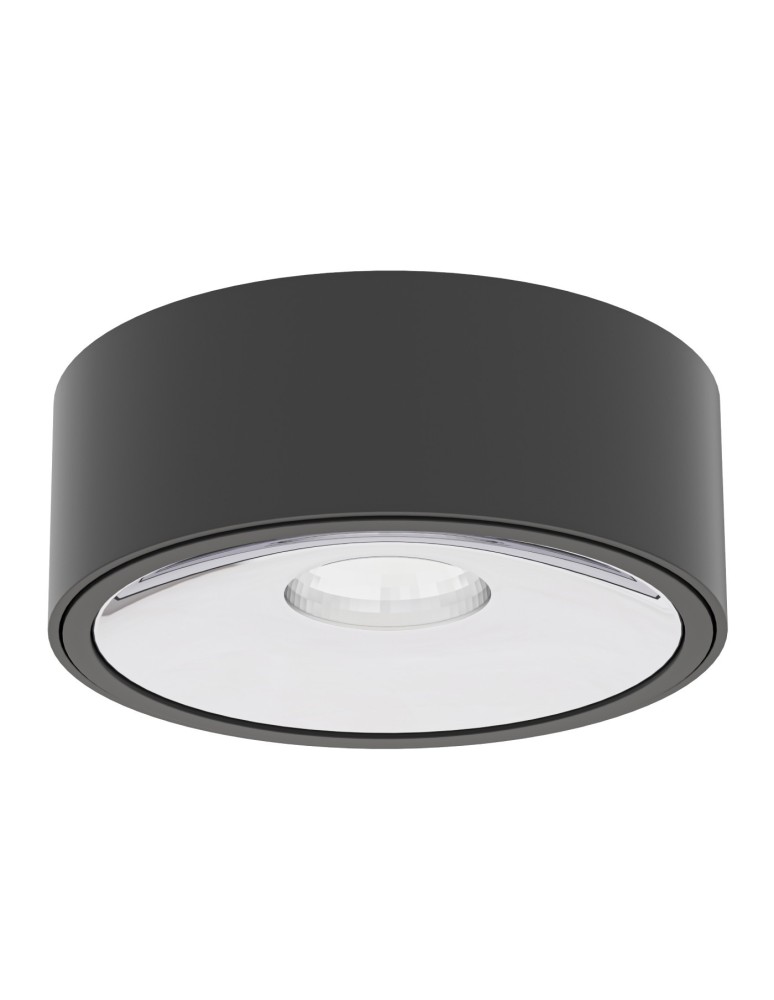 LED ceiling luminaires - Orlicki Design Neo Nero Slim LED / Ufo Cromo Chrome + Matte Black OR84009 - product kolory-swiatla.pl 4