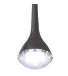 Single pendant lamps - Orlicki Design Crima Nero Gloss Black + Transparent OR84795 - product 3
