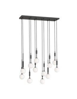 Orlicki Design Ero XII Nero 80x25 Biały Opal + Czarny OR85464