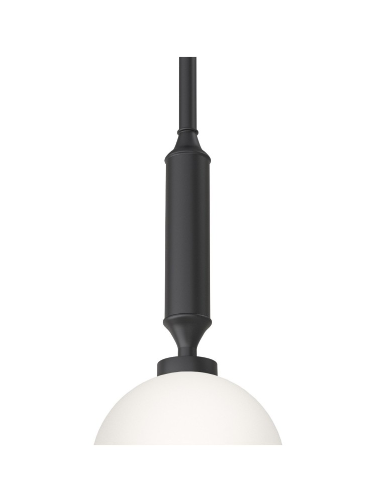 Pendant lamps spheres - Orlicki Design Ero I Nero C White Opal + Matte Black OR85044 - product kolory-swiatla.pl 5