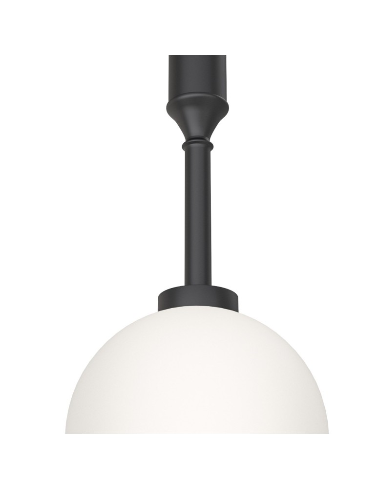 Pendant lamps spheres - Orlicki Design Ero I Nero B White Opal + Matte Black OR85037 - product kolory-swiatla.pl 5
