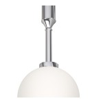 Pendant lamps spheres - Orlicki Design Ero I Cromo B White Opal + Chrome OR84979 - product 5
