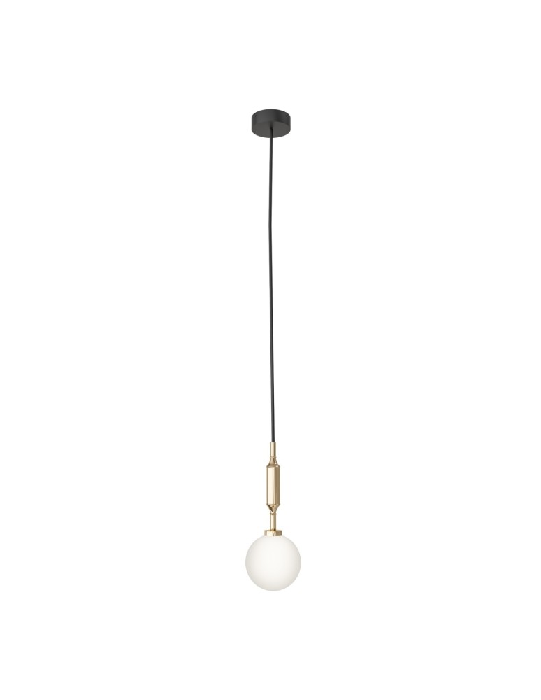 Pendant lamps spheres - Orlicki Design Ero I Gold A Gold + White Opal OR84993 - product kolory-swiatla.pl 2