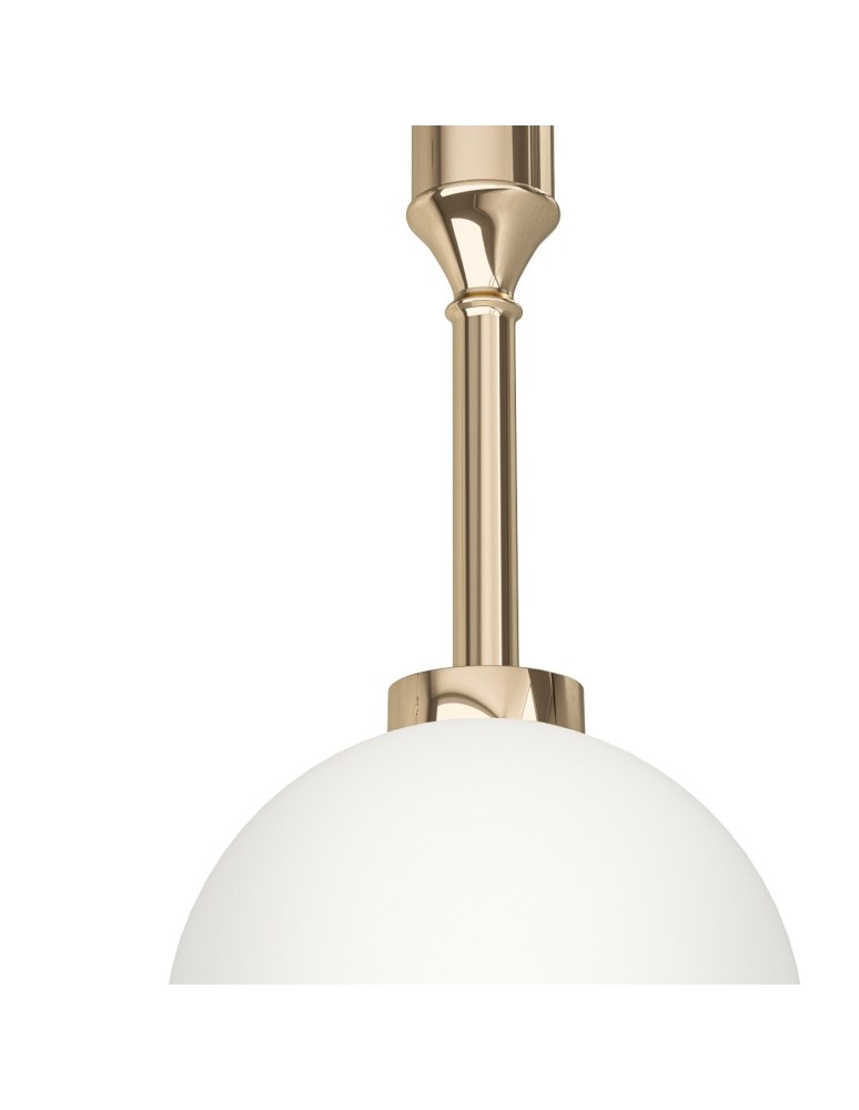 Pendant lamps spheres - Orlicki Design Ero I Gold B Gold + White Opal OR85006 - product kolory-swiatla.pl 5