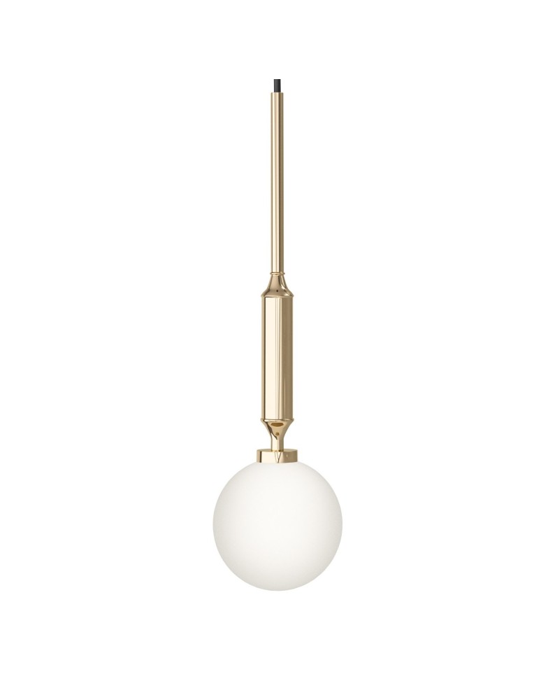 Pendant lamps spheres - Orlicki Design Ero I Gold C Gold + White Opal OR85013 - product kolory-swiatla.pl 1