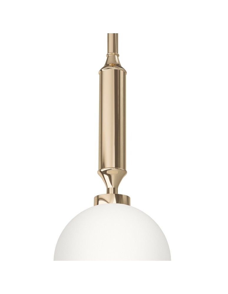 Pendant lamps spheres - Orlicki Design Ero I Gold C Gold + White Opal OR85013 - product kolory-swiatla.pl 4