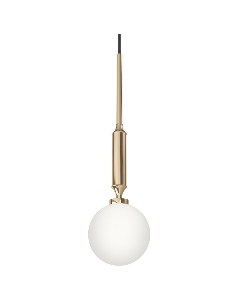 Pendant lamps spheres - Orlicki Design Ero I Gold C Gold + White Opal OR85013 - product kolory-swiatla.pl 6