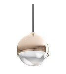 Single pendant lamps - Orlicki Design Bolicina Gold + Transparent OR85099 - product 1