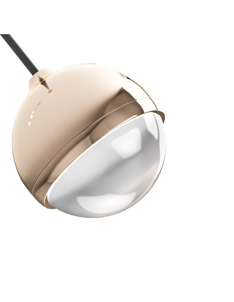 Single pendant lamps - Orlicki Design Bolicina Gold + Transparent OR85099 - product kolory-swiatla.pl 5