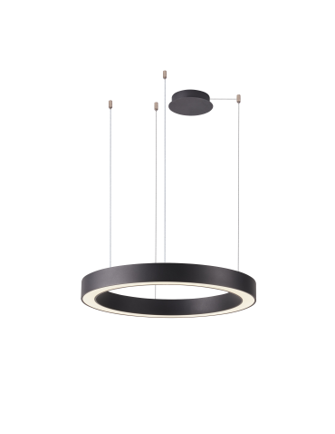 Azzardo MARCO PENDANT 120 CCT BK + REMOTE CONTROL Pendant with Remote Control Functions Dimming and Light Color Change AZ5053
