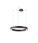 Pendant lamps with control - Azzardo MARCO PENDANT 80 CCT BK + REMOTE CONTROL Pendant with Remote Control Functions Dimming and Light Color Change AZ5047 - product 1