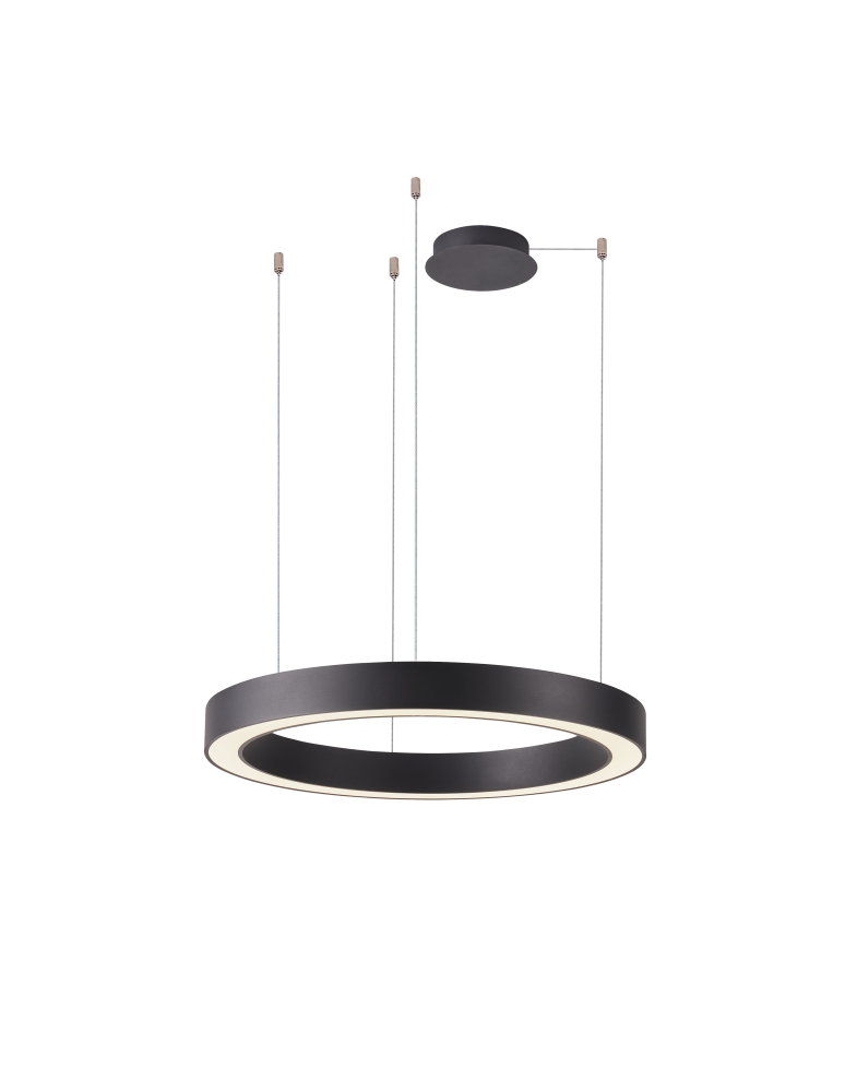 Pendant lamps with control - Azzardo MARCO PENDANT 60 CCT BK + REMOTE CONTROL Pendant with Remote Control Functions Dimming and Light Color Change AZ5044 - product kolory-swiatla.pl 1