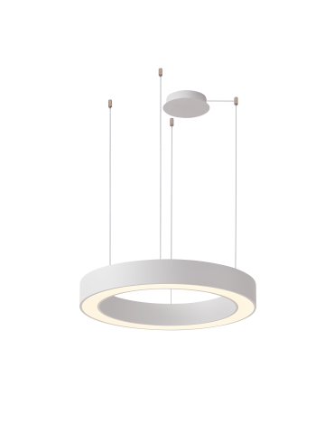 Azzardo MARCO PENDANT 60 CCT WH + REMOTE CONTROL Pendant with Remote Control Functions Dimming and Light Color Change AZ5043