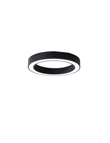 Azzardo MARCO TOP 80 CCT BK + REMOTE CONTROL Ceiling light with Remote Control Functions Dimming and Light Color Change...
