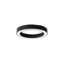 Ring ceiling lamps - Azzardo MARCO TOP 60 CCT BK + REMOTE CONTROL Ceiling light with Remote Control Functions Dimming and Light Color Change AZ5032 - product 1