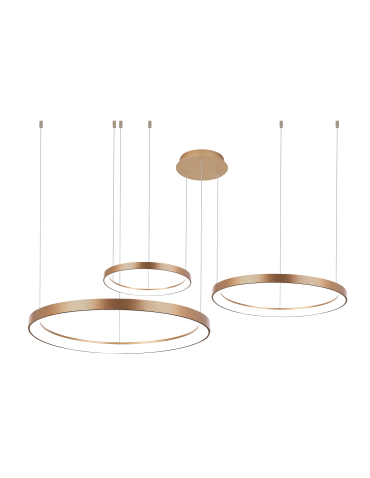 Azzardo AGNES PENDANT 38+58+78 DIMM CCT SWITCH GO Pendant with Dimmable and Light Colour Change Switch AZ5026