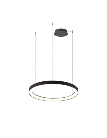 Azzardo AGNES PENDANT 78 DIMM CCT SWITCH BK Pendant with Dimmable and Light Colour Change Switch AZ5022