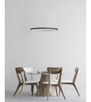 Pendant lamps circles - Azzardo AGNES PENDANT 58 DIMM CCT SWITCH BK Pendant with Dimmable and Light Colour Change Switch AZ5019 - product 2