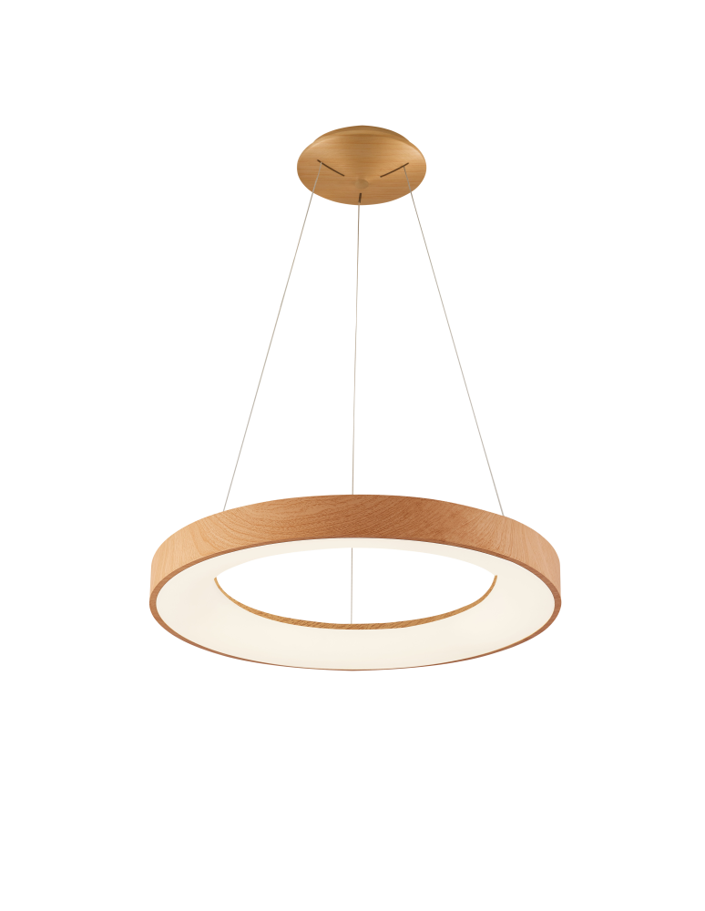 Pendant lamps with control - Azzardo SANTANA PENDANT 80 CCT WO + REMOTE CONTROL Pendant with Remote Control Functions Dimming and Light Color Change AZ5014 - product kolory-swiatla.pl 1