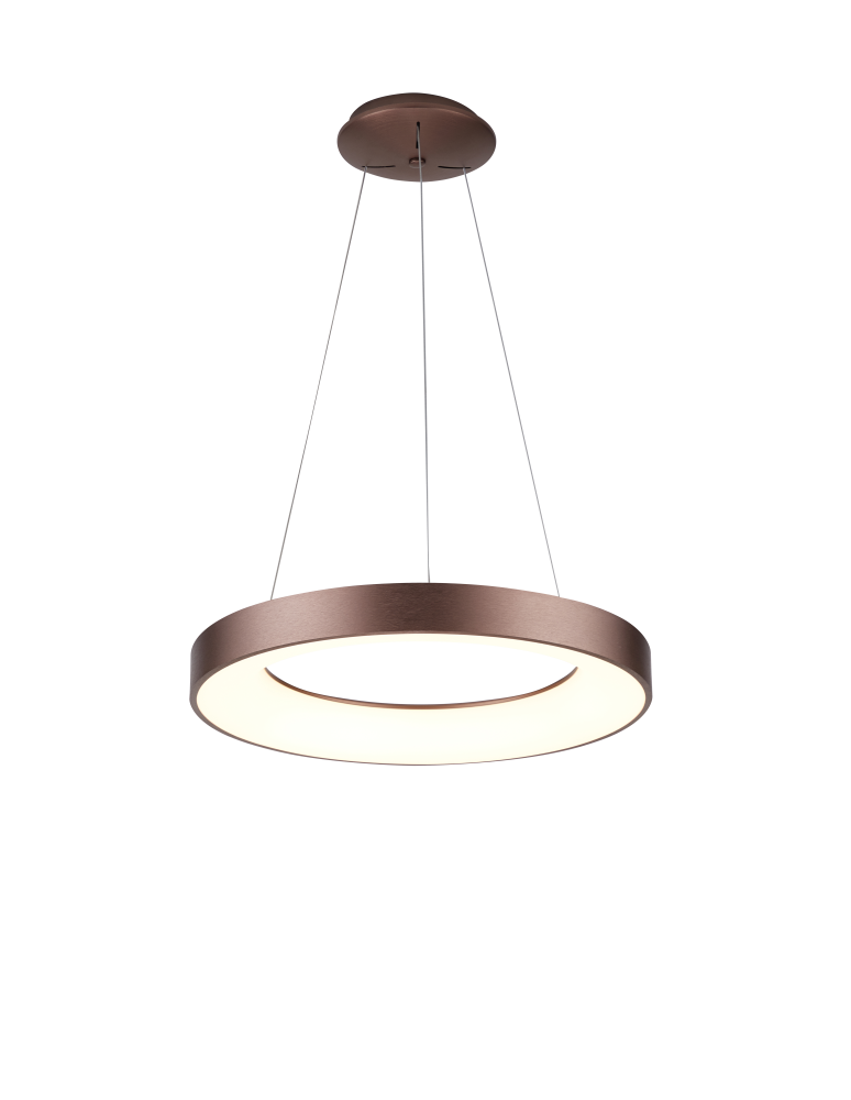 Pendant lamps with control - Azzardo SANTANA PENDANT 60 CCT CO + REMOTE CONTROL Pendant with Remote Control Functions Dimming and Light Color Change AZ5007 - product kolory-swiatla.pl 1